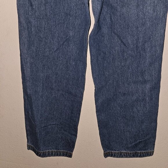 NWT Faded Glory Blue Jeans Size 8 No Waist Modern Style Looser Fit Medium Stone - Picture 6 of 12